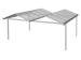 Gebogen Carport